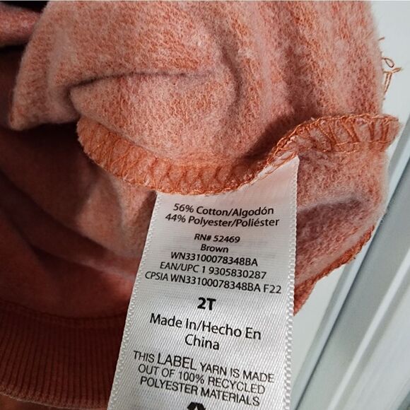 Nwt Wonder Nation Toddler Unisex Athleisure Outfit Set, 2-Piece, Sizes 2T - Picture 9 of 9